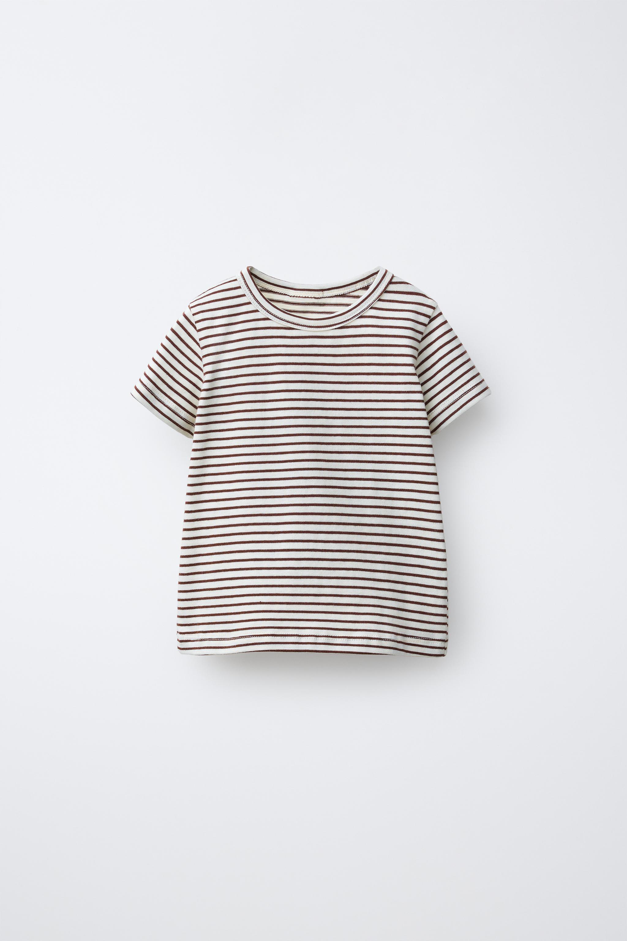 T-SHIRT RAYURES TISSÉES SOFT
